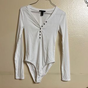 Forever 21 Henley Bodysuit